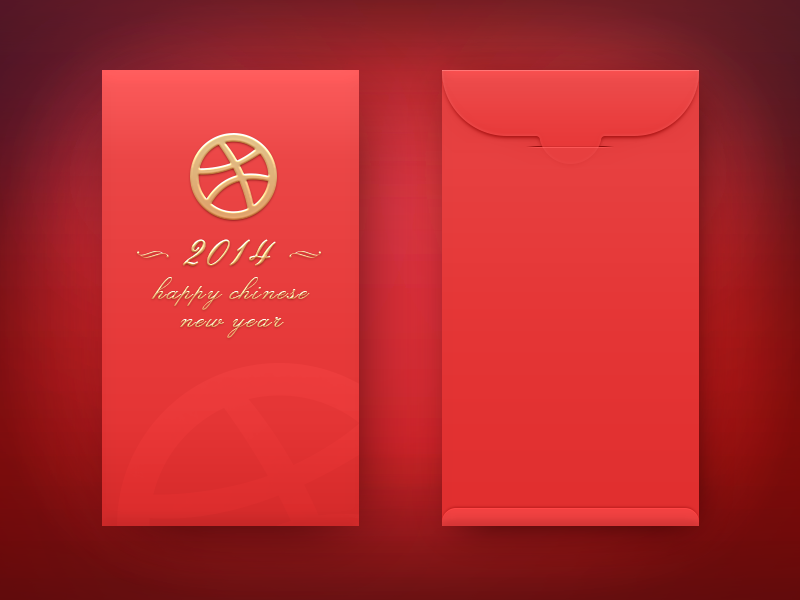 Red envelopes by W.H.Y on Dribbble