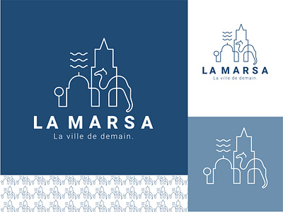 Marsa City Logo branding city branding design illustration logo logodesign