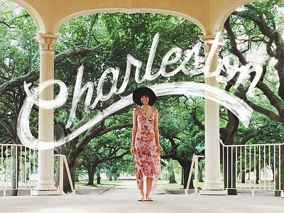 Charleston charleston lettering script