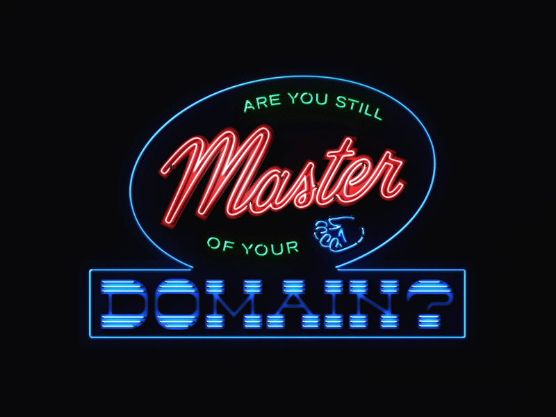 Are you still master of your domain?