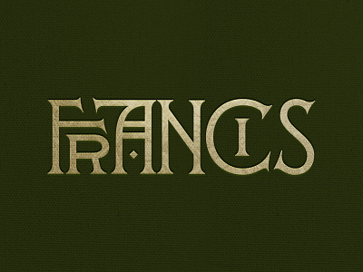 Francis custom type font francis serif type type design typography