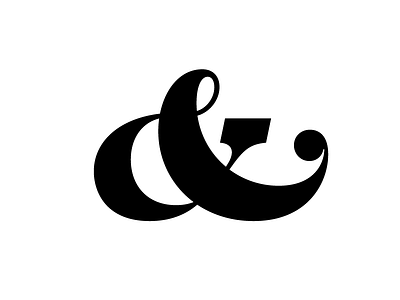 Ampersand Study ampersand lettering type typography