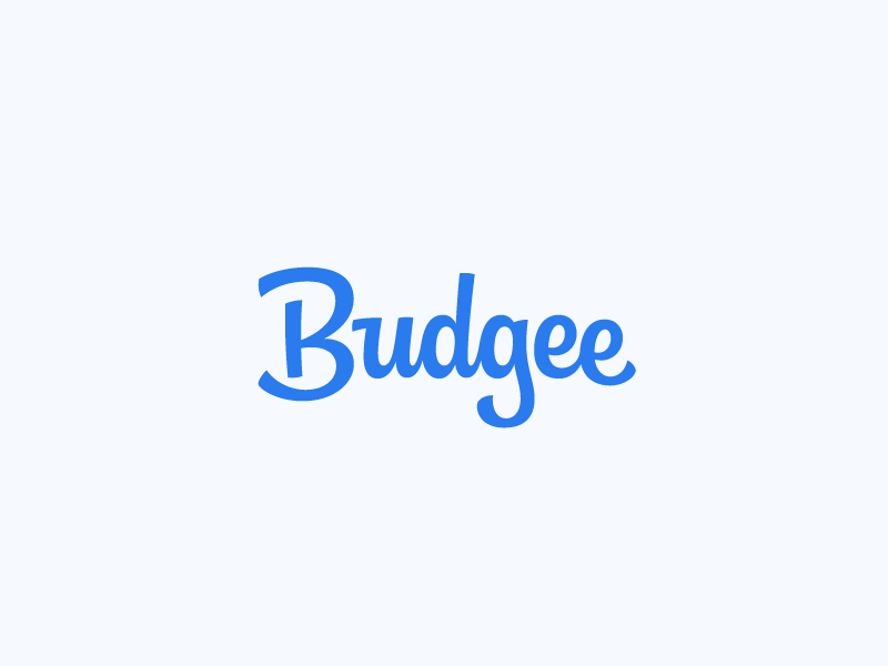 Budgee budgee gif lettering logo logotype mattymatt process script twin forrest type typography