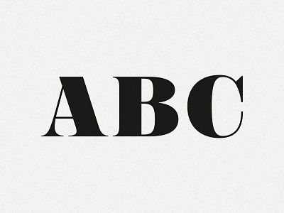 Drop Cap Series abc custom font drop cap glyphs high contrast mattymatt type type design typography