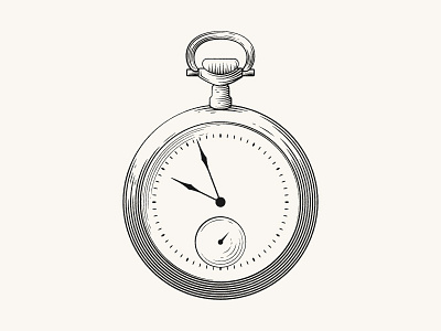 Pocket/stopwatch art engraving etching illustration pocket watch stopwatch watch