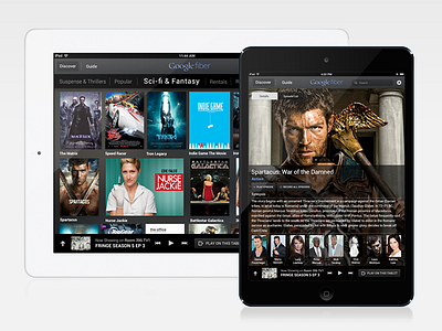 Google Fiber TV App for iPad design fiber google ios ipad tv