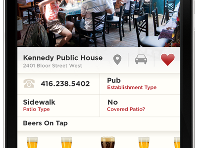 Toronto Patio app