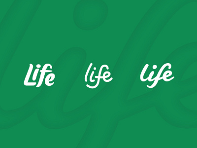 Life lettering logo logo type typography word mark wordmark