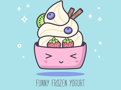 ABC sweets: Funny Frozen Yogurt