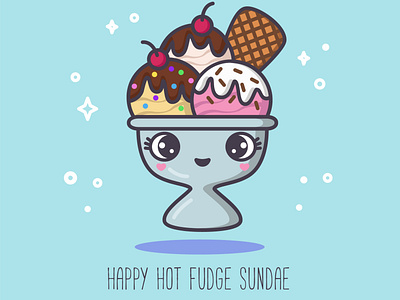 ABC sweets: Happy Hot Fudge Sundae