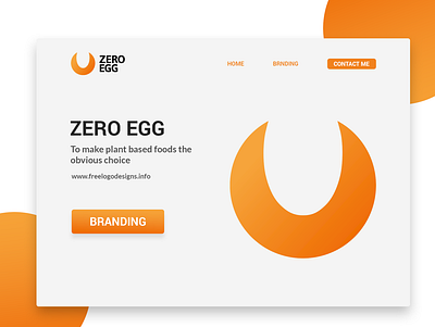 Zero egg logo branding design egg flat food foodlogo icon logo minimal oletterlogo vector zero zerowithegg