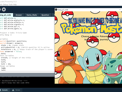 Processing_project 3 (1) design game pokemon processing trivia