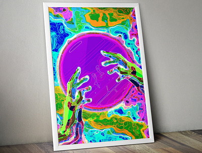 Poster design artwork graphicdesign photoshop photoshop art portfolio poster poster a day poster art psychedelic trippy