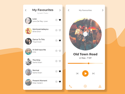 Music App adobe adobe xd app design design minimal mobile music app music player ux