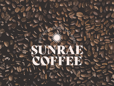 SUNRAE Coffee | Passion Project adobe brand and identity branding design coffee brand coffee shop logo design passionproject sunrae coffee