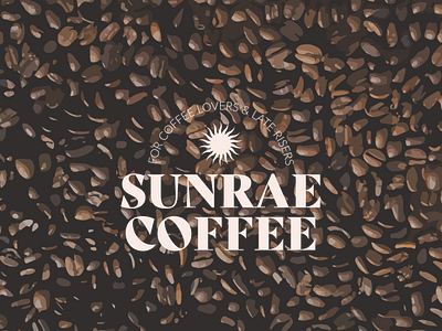 SUNRAE Coffee | Passion Project adobe brand and identity branding design coffee brand coffee shop logo design passionproject sunrae coffee