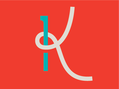 "K" k letter vector