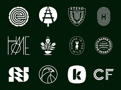 S&D Greatest Hits Vol. 1 2013 - 2020 geometric typography philadelphia visual identity branding logolounge icons badges marks