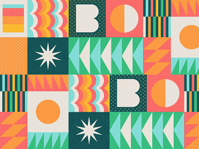 BOK Pattern bok building coworking email geometric pattern patterns philadelphia retro vintage