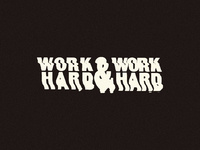 Work hard картинка