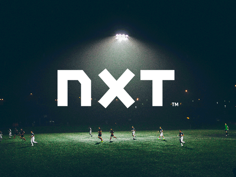 What's NXT? branding logo nxt sports typography