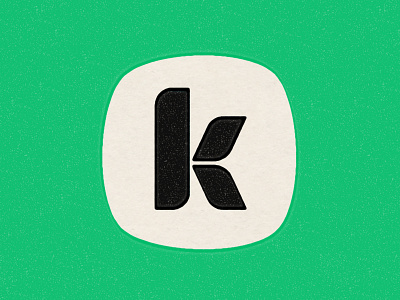 Kindness is so retro identity k kindness logo retro typography