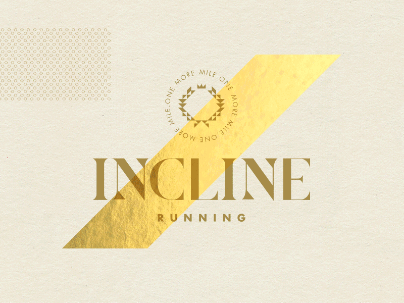 Incline Running Logo