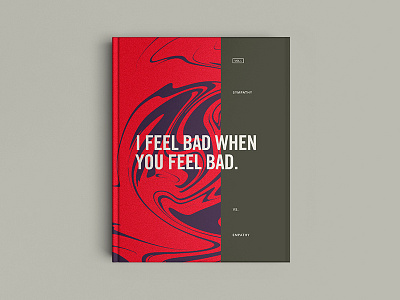 I feel bad when you feel bad. 100daysofbooktitles book cover editorial typography