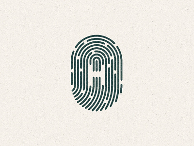 Incredibly Human fingerprint human identity logo