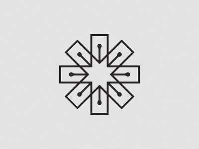 ☆★ branding fountain pen identity logo negative space logo star