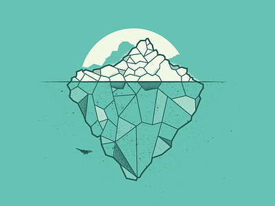 Secret Mountains coaches pick iceberg sun texture vector water whale