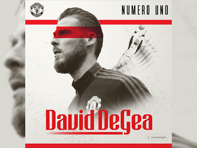 David DeGea art artwork branding design dribble shot illustration poster ui