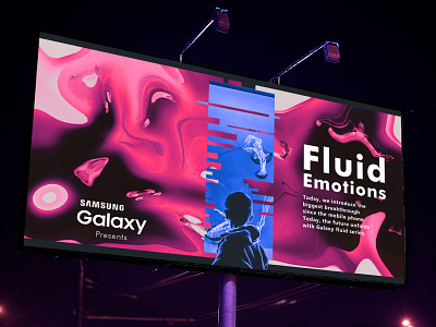 Samsung Billboard Concept® art billboard brand design packaging