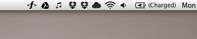 Menubar icon