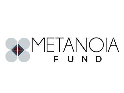 Metanoia Fund brand butterfly design graphic industry logo