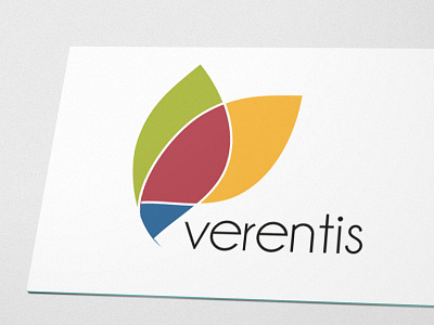 Verentis abstract brand creative design graphic logo software