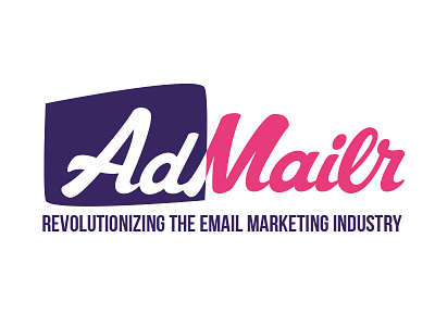 AdMailr brand creative design email graphic logo marketing