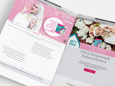 Perlashine Kapsul Mutiara beauty health malaysia pearl pink turquoise
