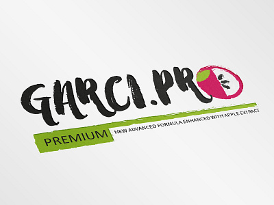 Garci Pro apple fun health logo
