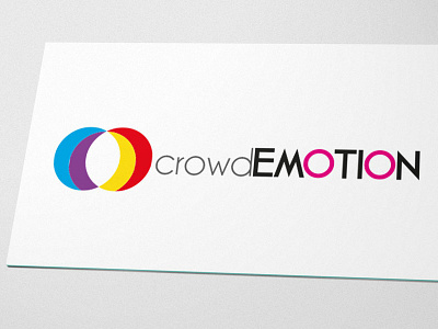 Crowd Emotion bold brand clean creative design graphic logo malaysia minimalist simple