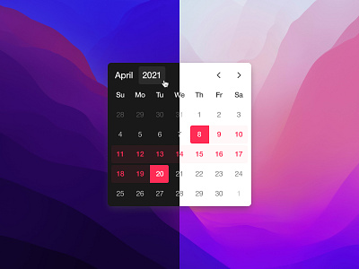 A reminder to take your vacations date picker design systems