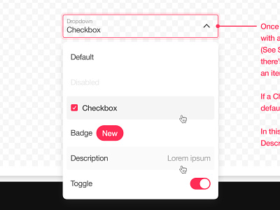 Feedback deserves to be pretty too design systems dropdown