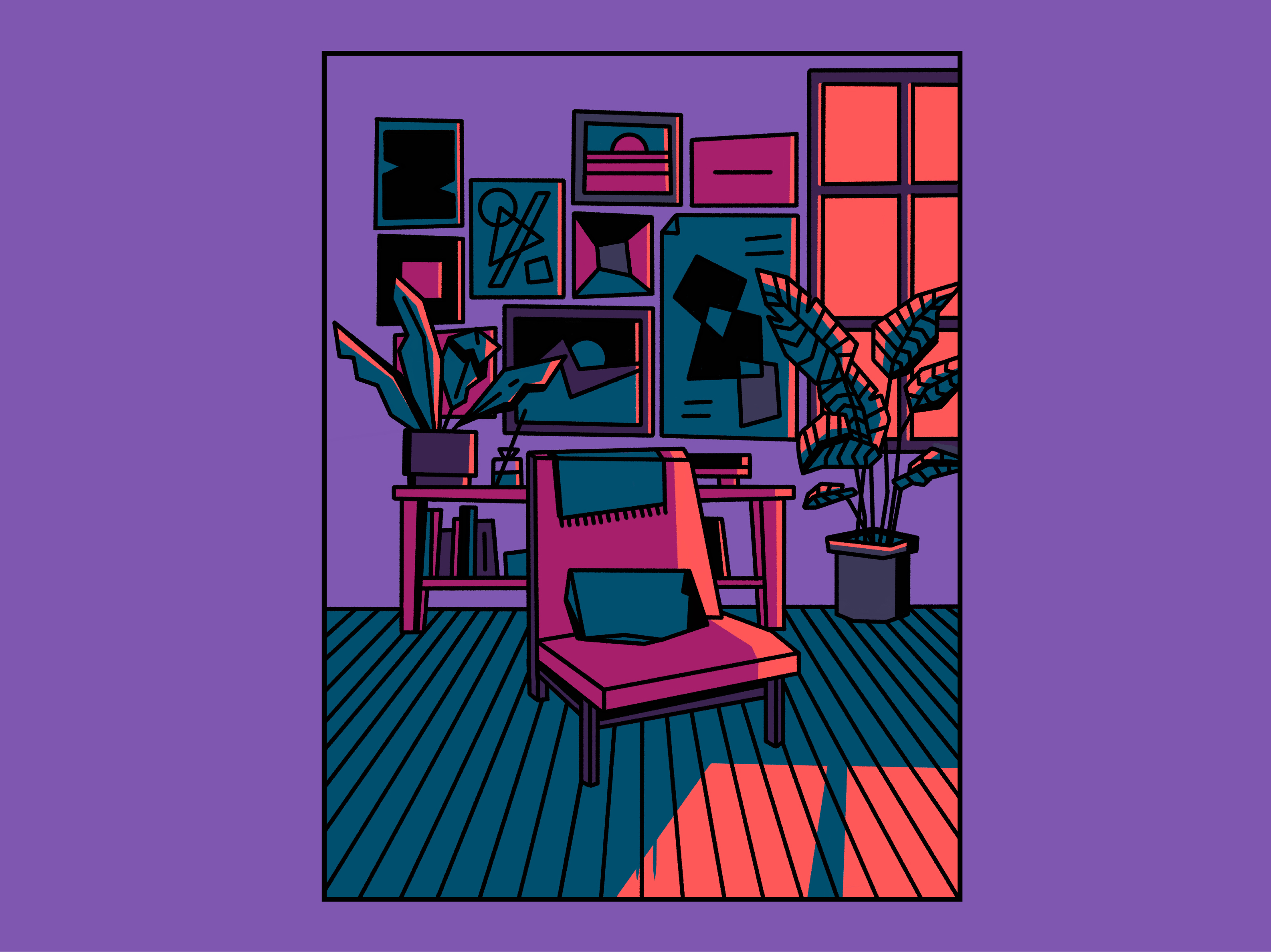 Chair by isaac claramunt on Dribbble
