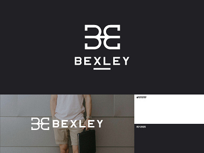 Logo Bexley Minimalist business businessman businesswoman communication curriculum design happy illustration logo resume