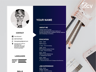 Attractive and Professional CV Design