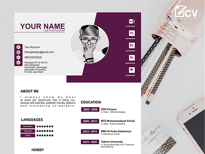 Professional CV resume  design