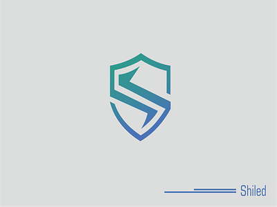 S + Shiled branding design illustration logo minimal monogram natural serif shiled typography