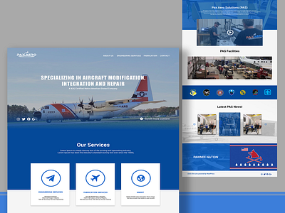 Aircraft Services company aircraft airline aviation branding company graphic design jet plane services ui ux