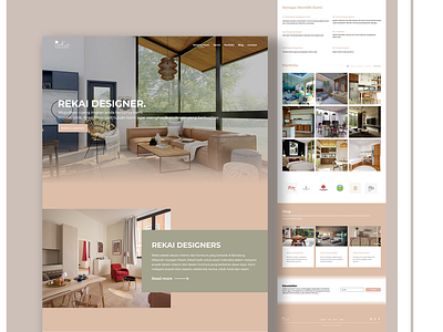 Design Interior  Website Concept