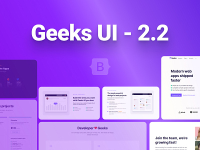 Geeks UI - Component-based UI library